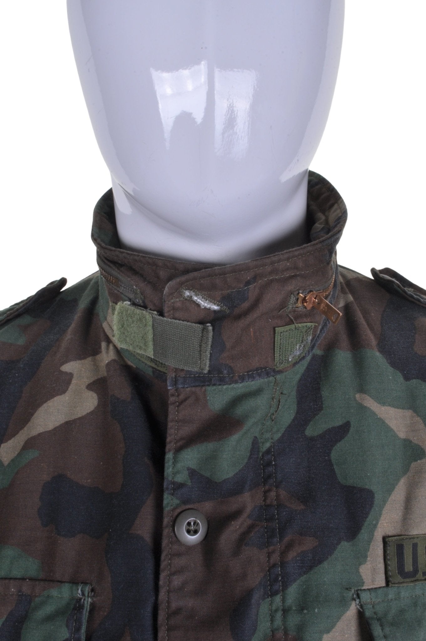 US Army M65 Military Surplus Camo Jacket M - Minimum Mouse