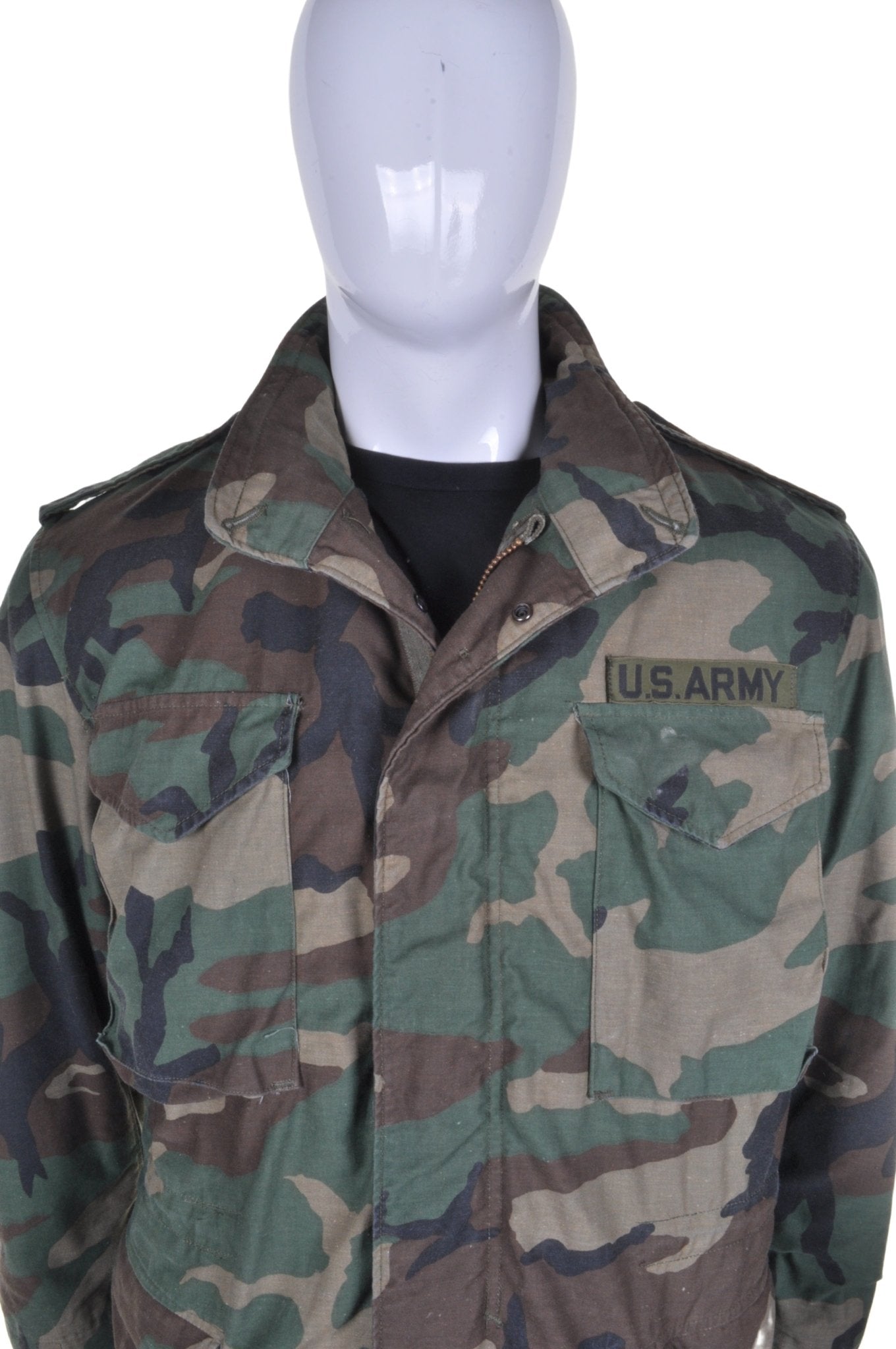 US Army M65 Military Surplus Camo Jacket M - Minimum Mouse