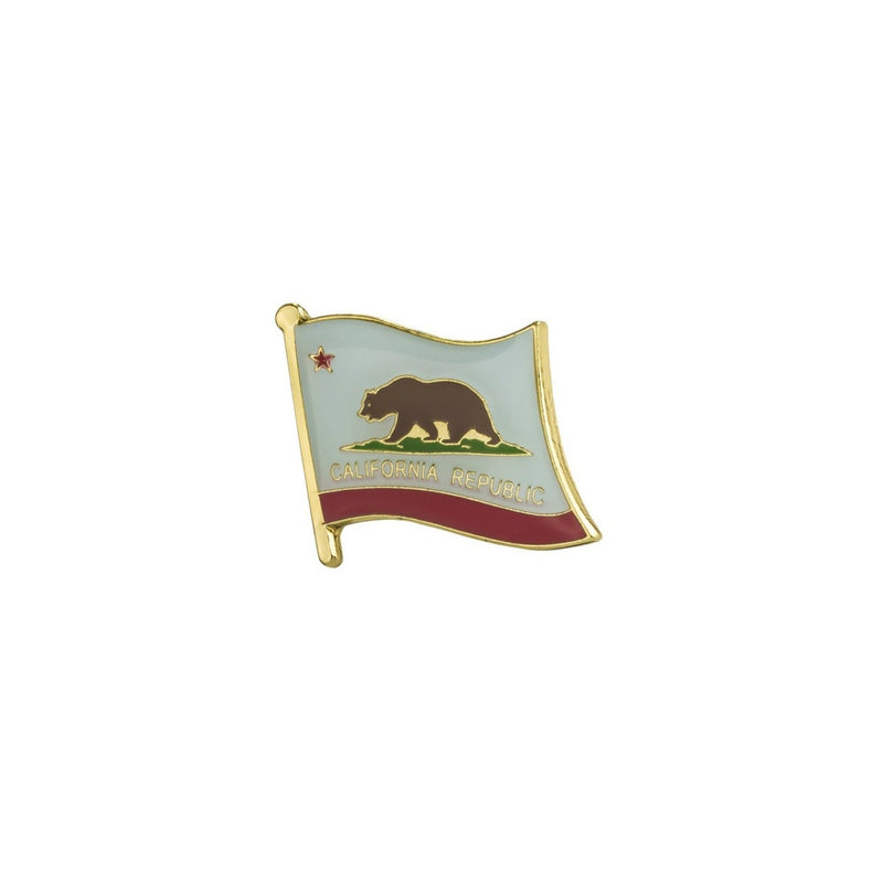 US States Flag Lapel Pin Badge - Minimum Mouse