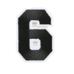 Varsity Number Iron On Patch - Minimum Mouse