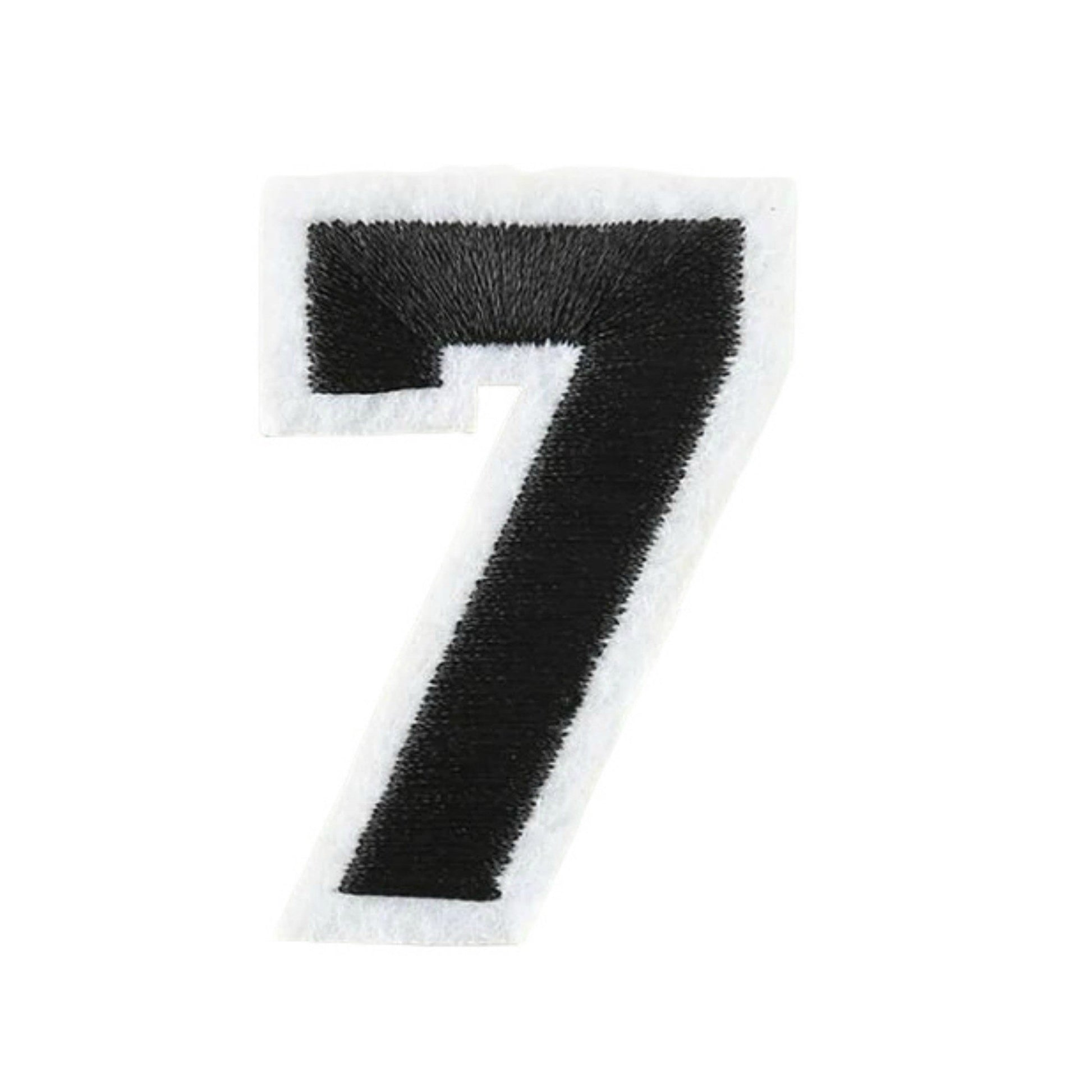 Varsity Number Iron On Patch - Minimum Mouse