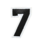 Varsity Number Iron On Patch - Minimum Mouse