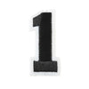 Varsity Number Iron On Patch - Minimum Mouse