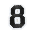Varsity Number Iron On Patch - Minimum Mouse