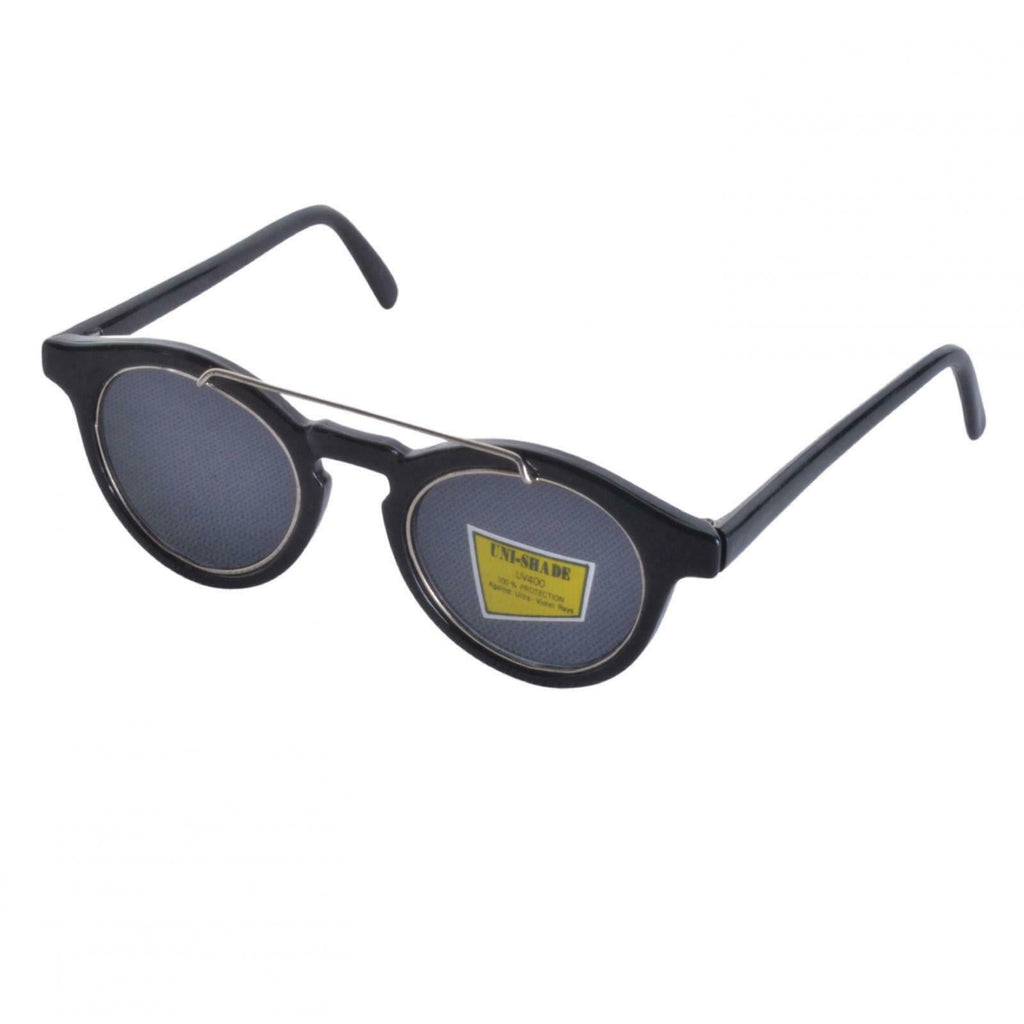 VINTAGE 1980s Deadstock Brow Bar Round Sunglasses - Minimum Mouse