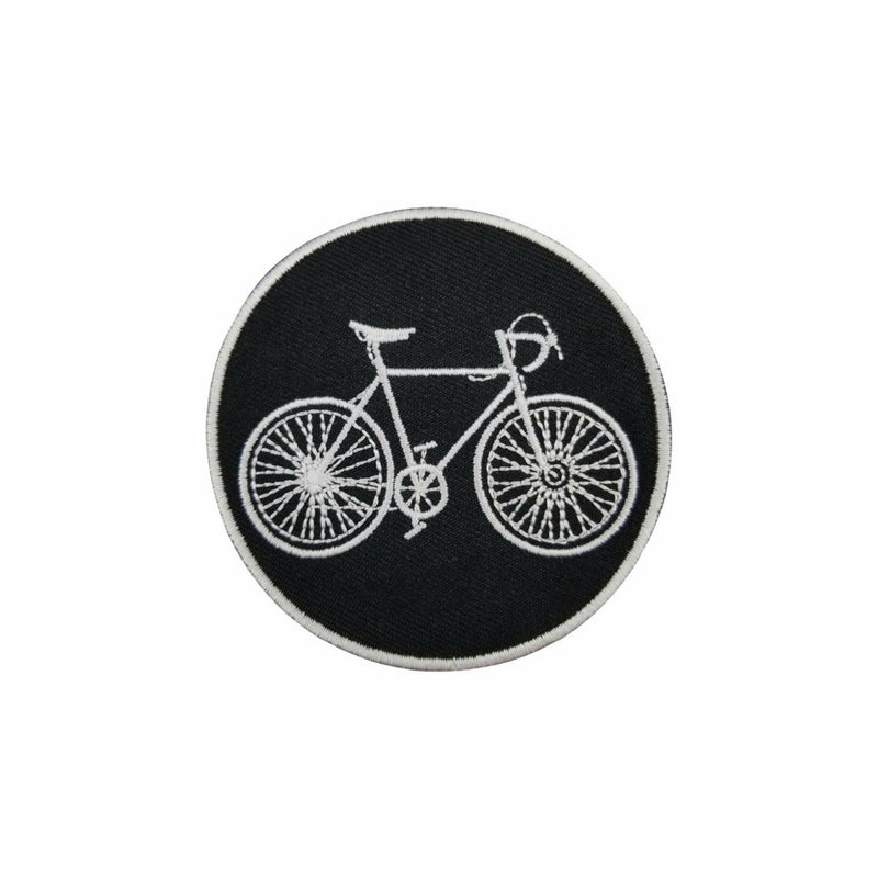Vintage Bicycle Iron On Patch - Minimum Mouse