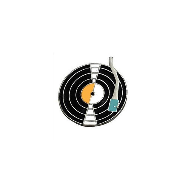 Vinyl Record Lapel Pin Badge - Minimum Mouse