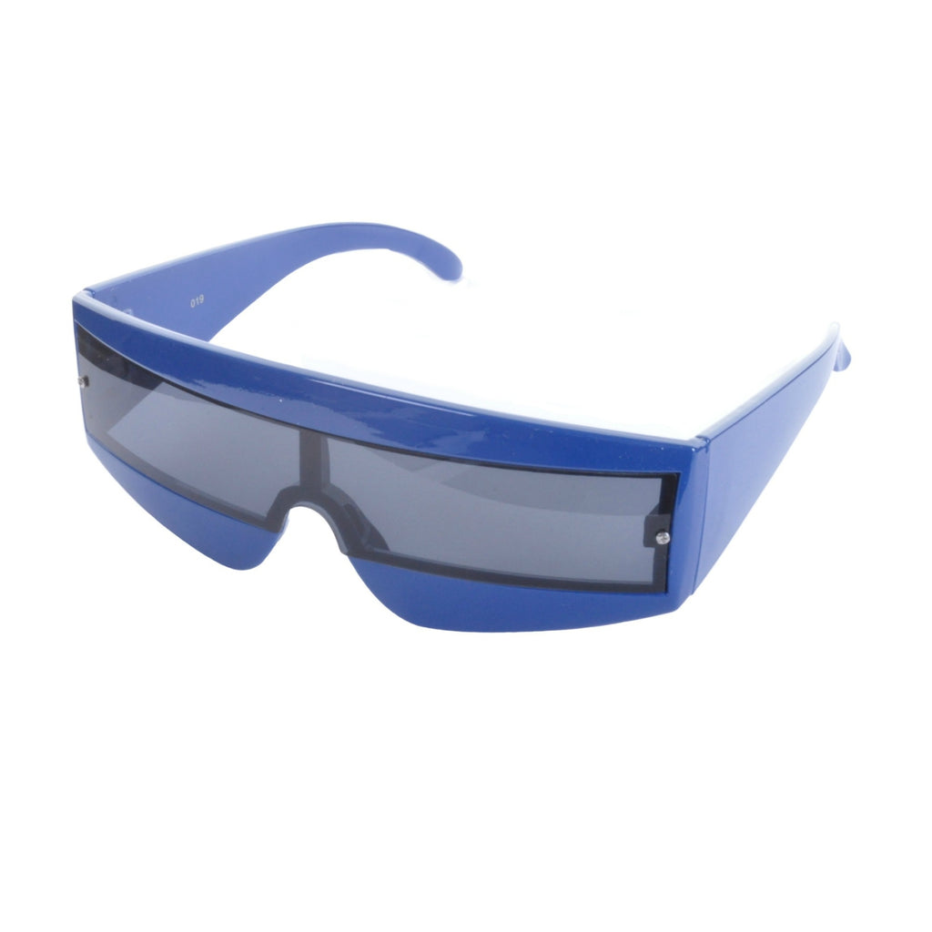 80s Sci Fi Visor Wrap Around Sunglasses