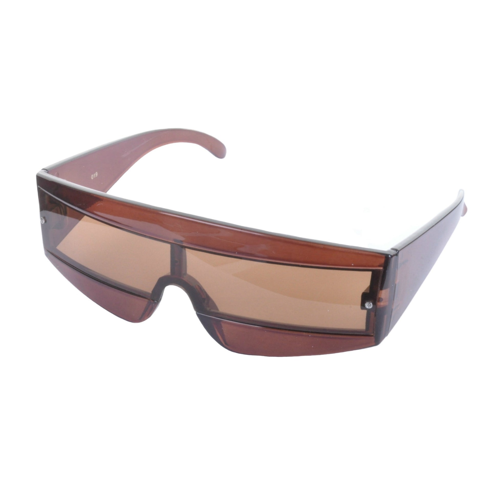 80s Sci Fi Visor Wrap Around Sunglasses