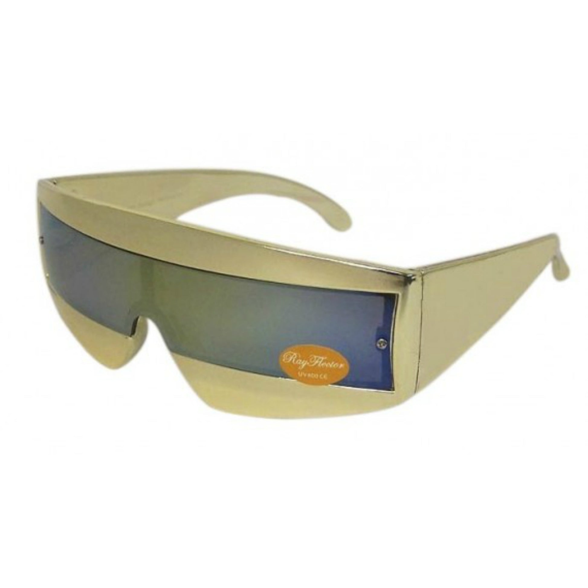 80s Sci Fi Visor Wrap Around Sunglasses