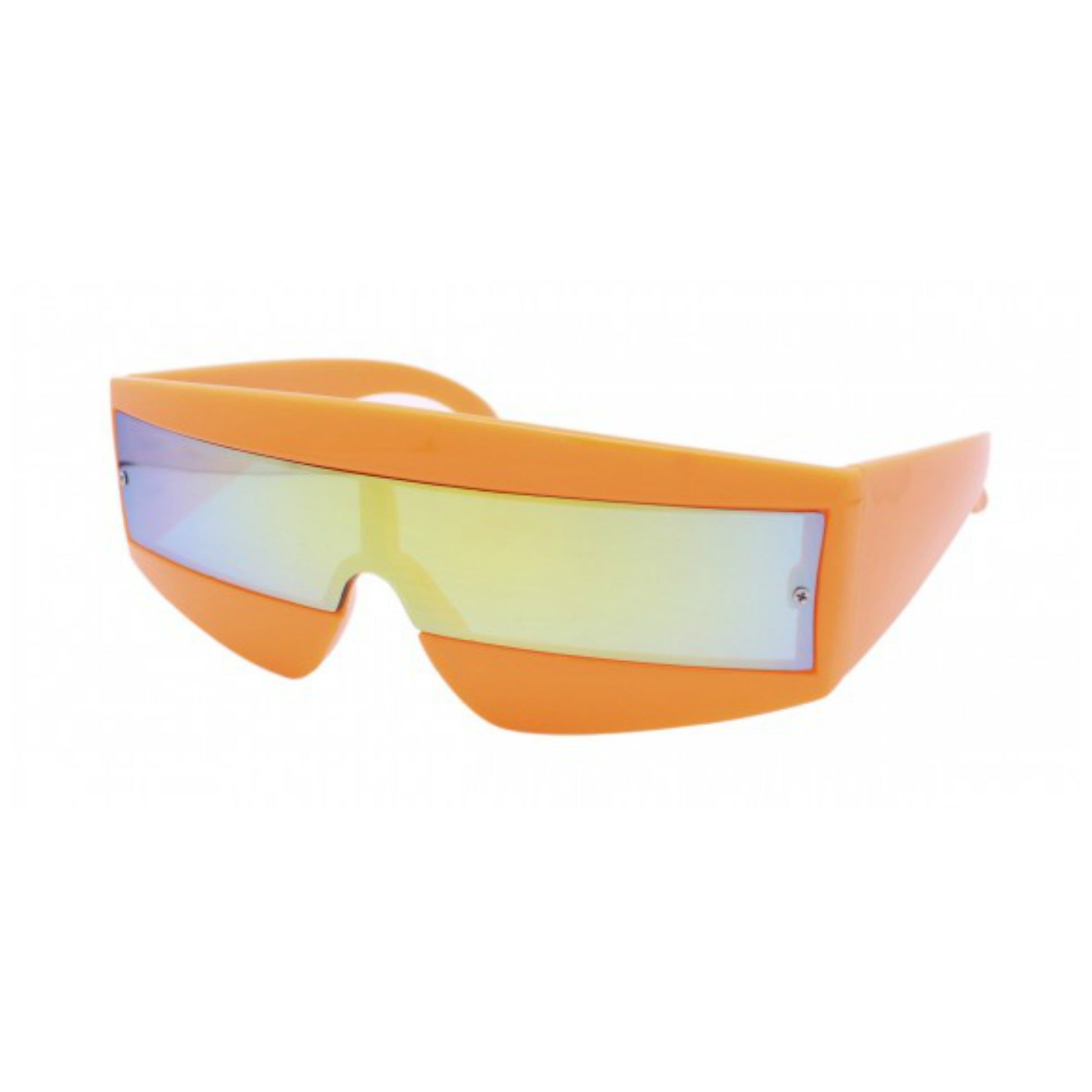 80s Sci Fi Visor Wrap Around Sunglasses