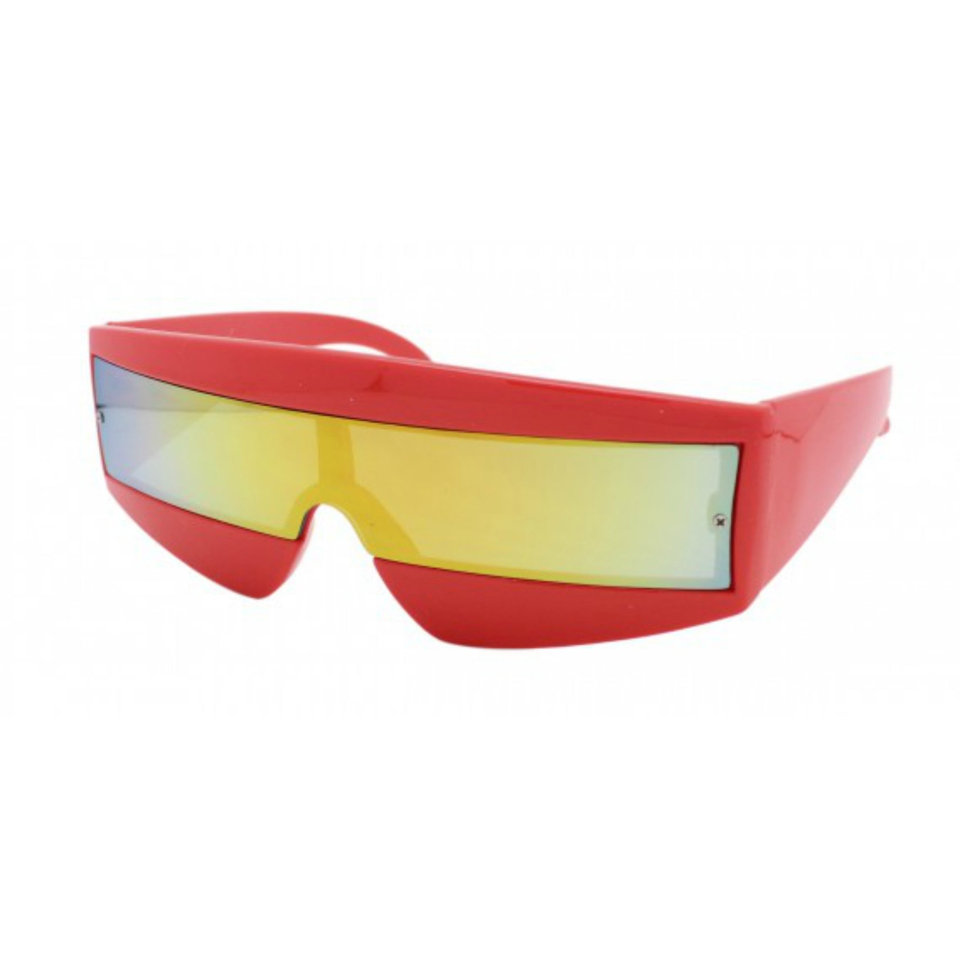 80s Sci Fi Visor Wrap Around Sunglasses