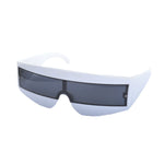 80s Sci Fi Visor Wrap Around Sunglasses