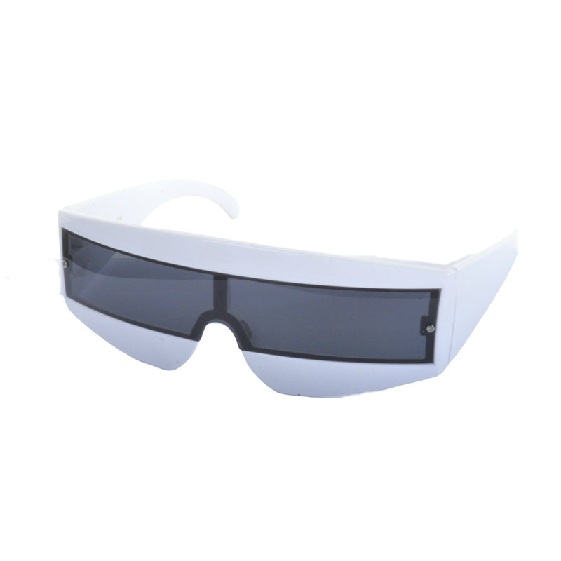 80s Sci Fi Visor Wrap Around Sunglasses