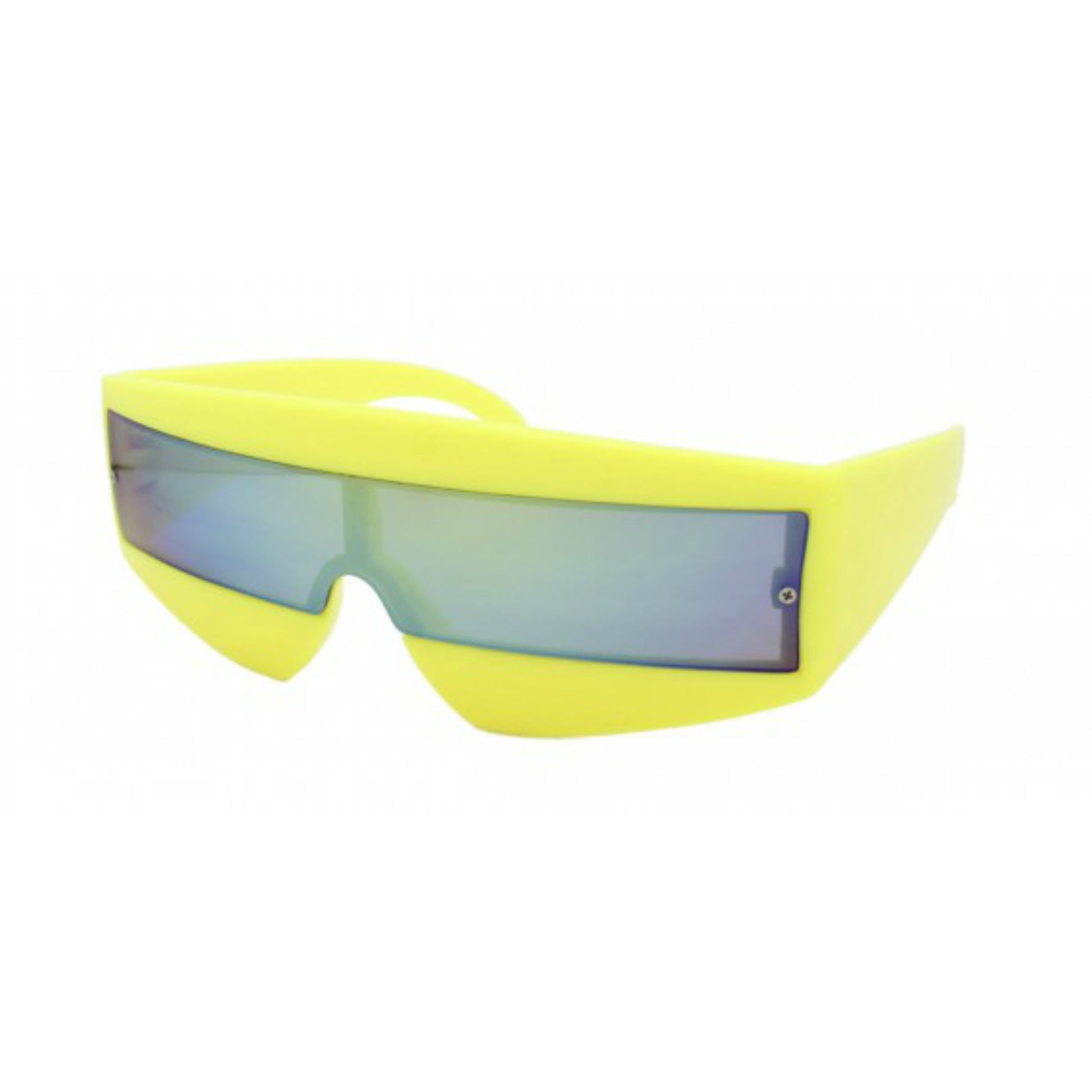 80s Sci Fi Visor Wrap Around Sunglasses