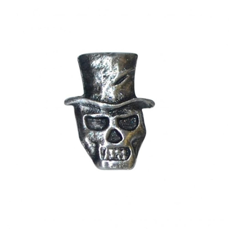 Voodoo Skull Pewter Lapel Pin Badge - Minimum Mouse
