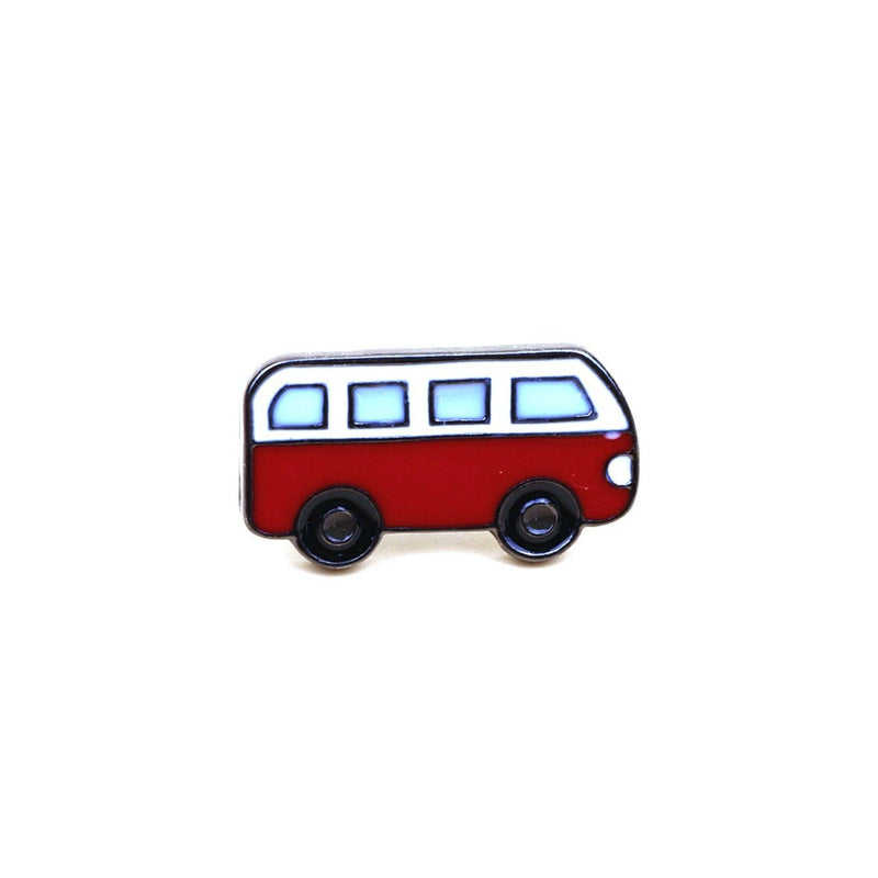 VW Camper Van Enamel Lapel Pin Badge - Minimum Mouse