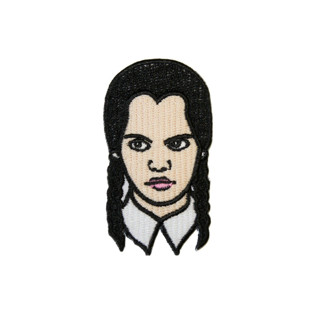 Wednesday Addams Iron On Patch - Minimum Mouse