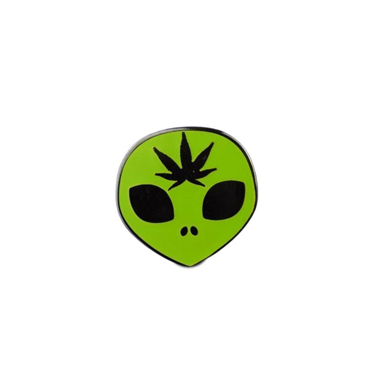 Weed Alien Lapel Pin Badge - Minimum Mouse