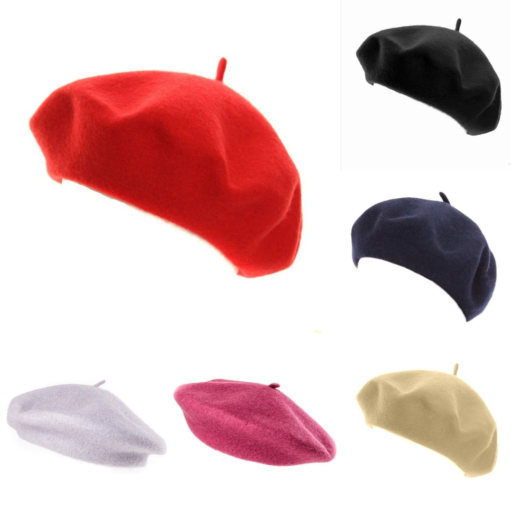 Wool Beret Hat - Minimum Mouse