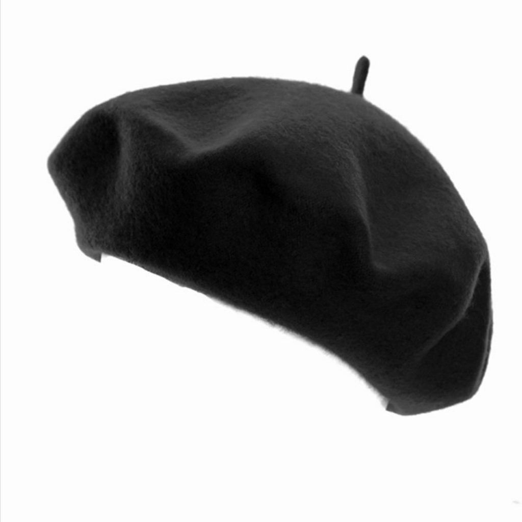 Wool Beret Hat - Minimum Mouse