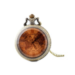 World Map Quartz Pocket Watch - Minimum Mouse