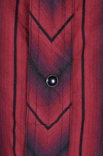 Wrangler Striped Western Shirt XXL - Minimum Mouse