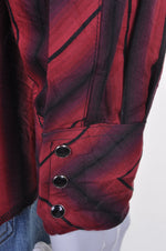 Wrangler Striped Western Shirt XXL - Minimum Mouse