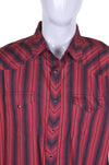 Wrangler Striped Western Shirt XXL - Minimum Mouse