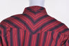 Wrangler Striped Western Shirt XXL - Minimum Mouse