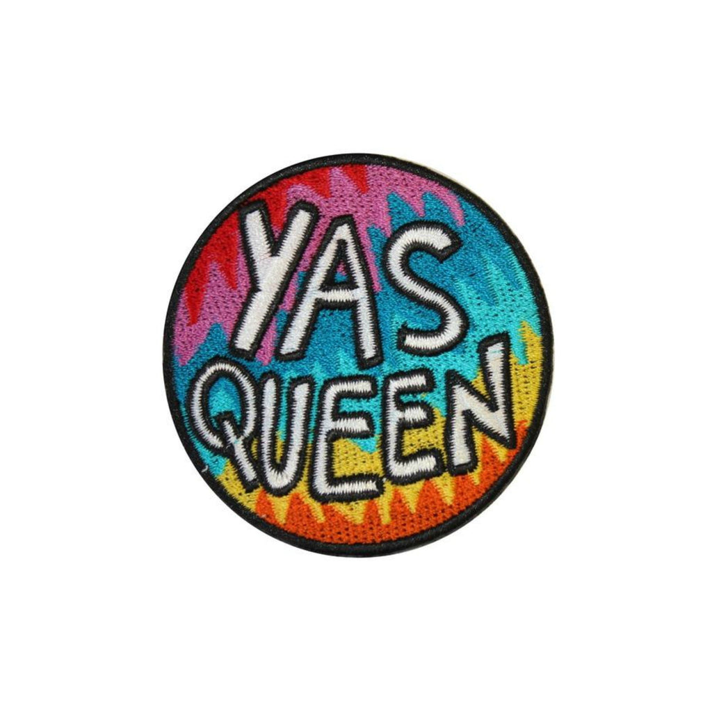 Yas Queen Iron On Patch - Minimum Mouse