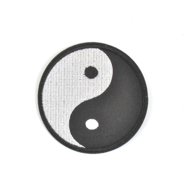 Yin Yang Iron On Patch - Minimum Mouse