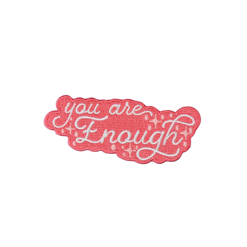 You Are Enough Iron On Patch - Minimum Mouse